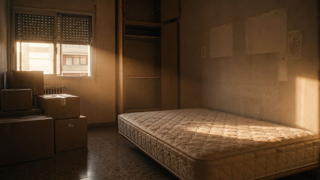 Habitación descartada, tono sombrío
