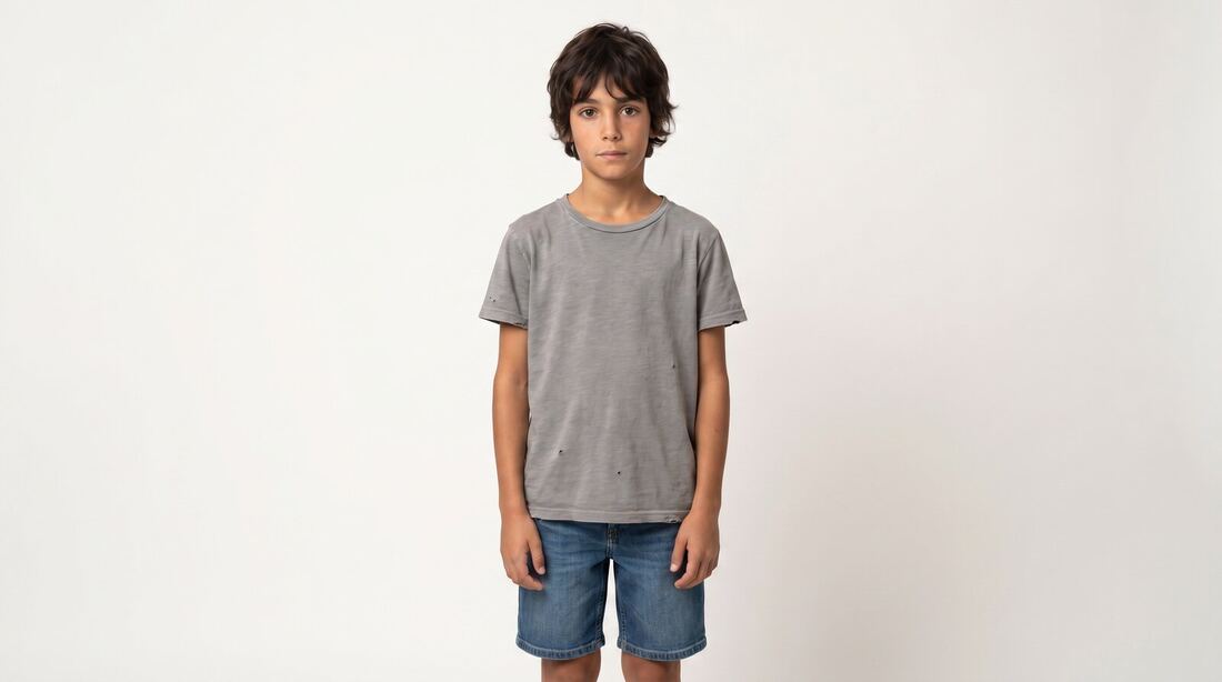 Vestuario camiseta gris