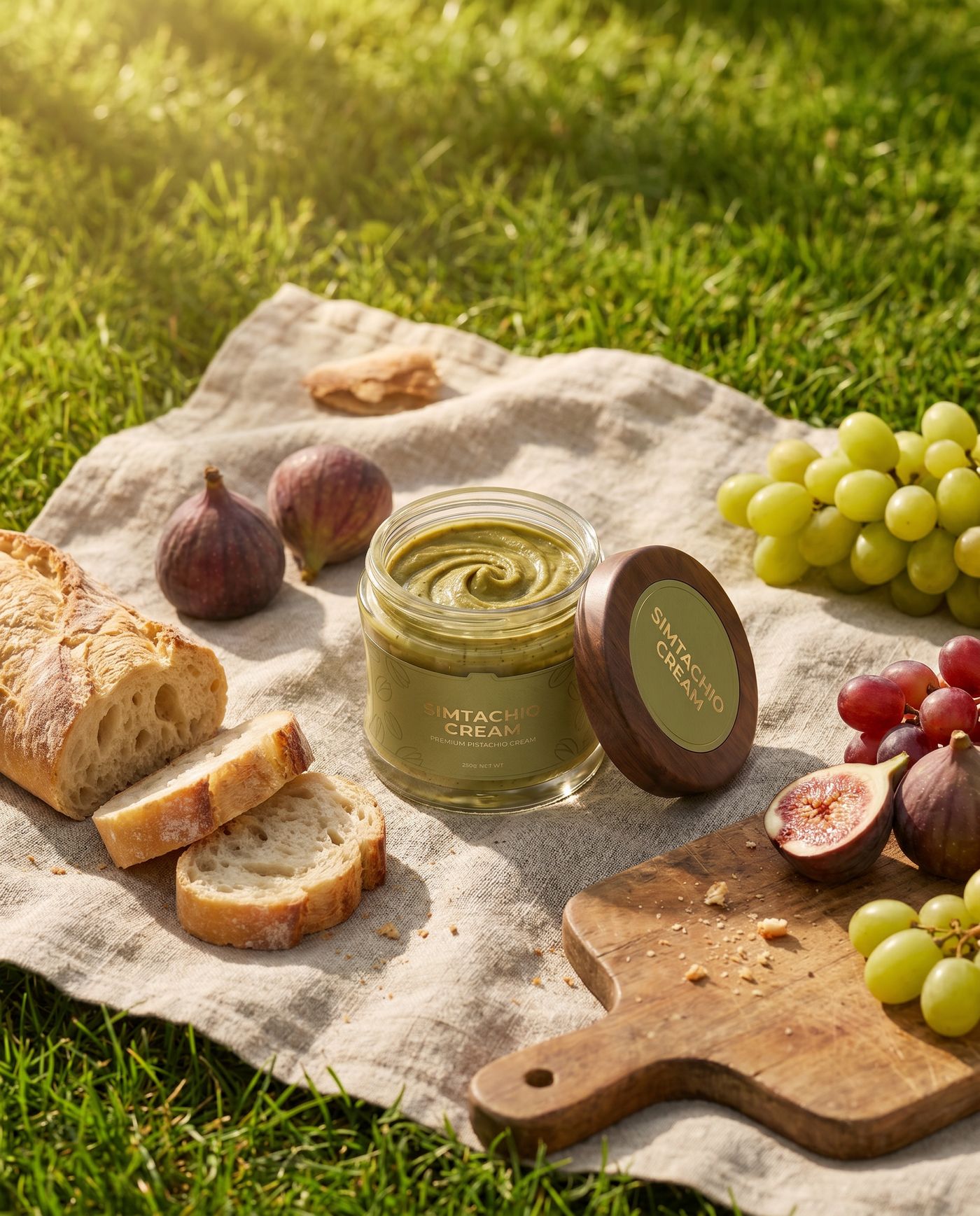 Simtachio Cream, picnic al aire libre