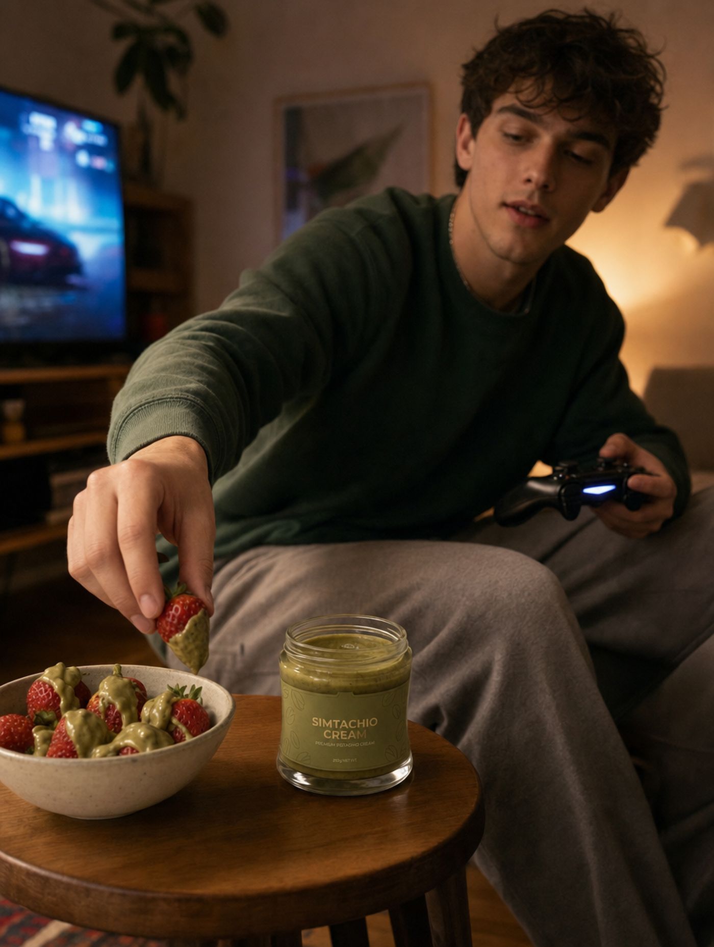 Simtachio Cream, videojuegos y fresas