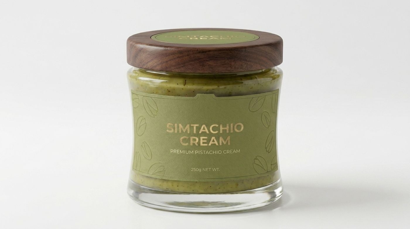 Simtachio Cream, vista frontal